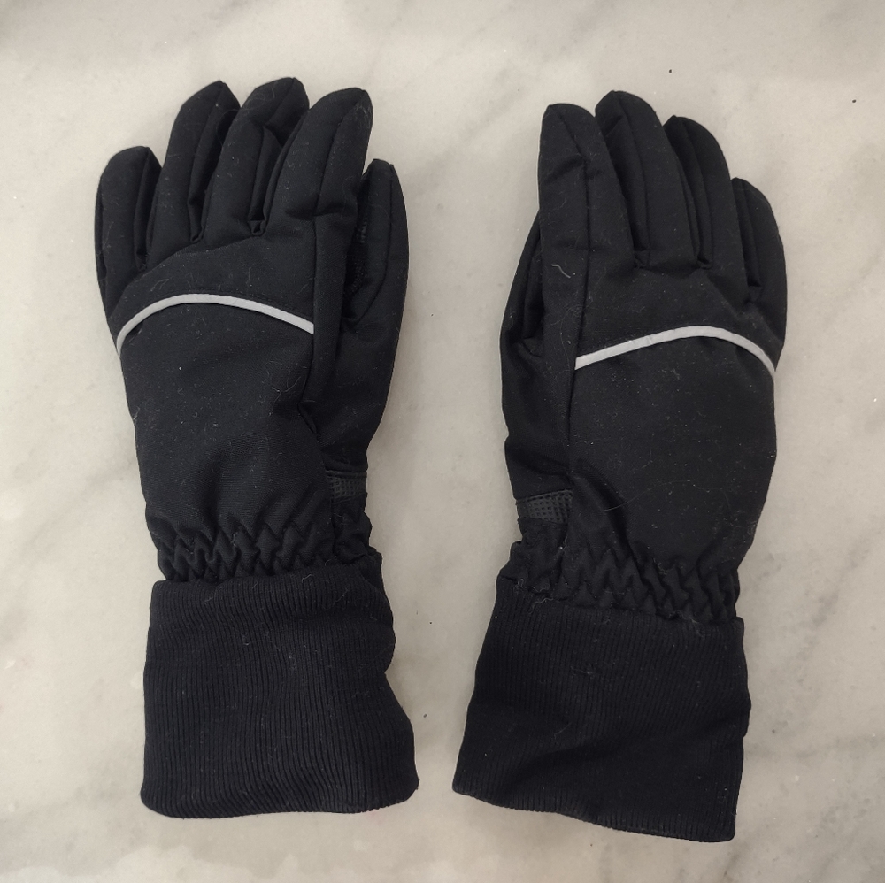 Polarn O. Pyret Black Children's Gloves